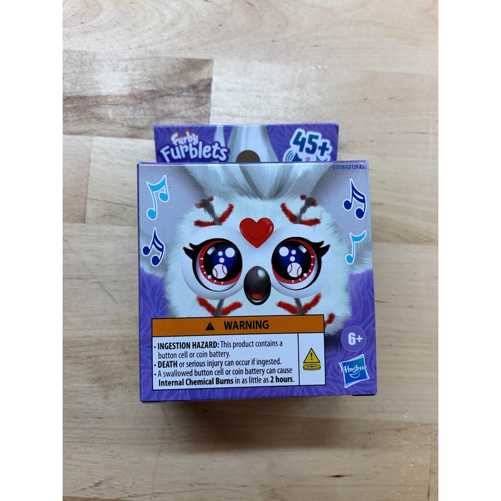 Hasbro Furby Furblets Stri-Kee Plush Toy Baseball